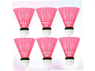 6pcs Shuttlecocks for School Outdoor 