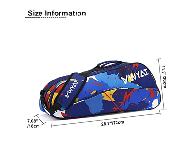 Badminton Racket Bag Waterproof Tennis Racquet