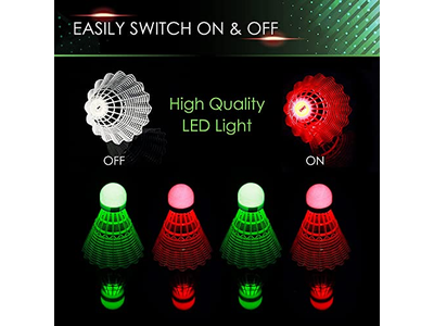 Badminton Shuttlecocks Birdies 4pcs