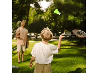 Badminton shuttlecocks Birdies 6 Pcs Plastic Nylon Badminton Birdie Ball Set 