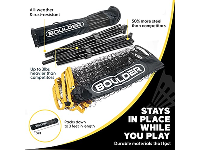 Boulder Badminton Pickleball Net