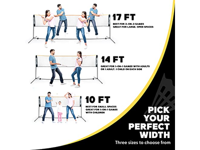 Boulder Badminton Pickleball Net