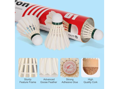 Goose Feather Badminton Shuttlecocks Birdies