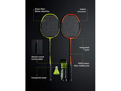 Professional Carbon Fiber Badminton Rackets