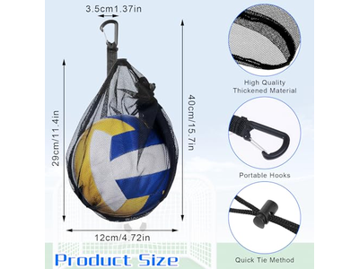 Single Ball Bag, Breathable Mesh Ball Storage Bag