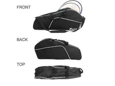 Tennis Bag with Shoe Compartment Lightweight Badminton Bag