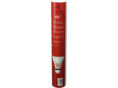 Wilson Team 60 Shuttlecocks - 12 Pack Tube