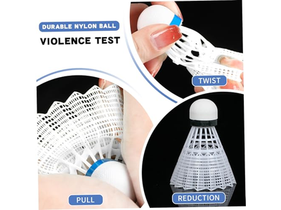 Nylon Badminton Shuttlecocks Birdies