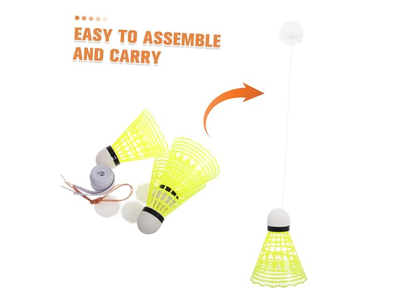 Rebound Shuttlecock Training Device Solo Badminton