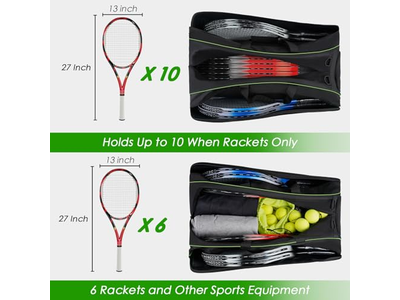 Tennis Bag 6 Rackets Large Protective